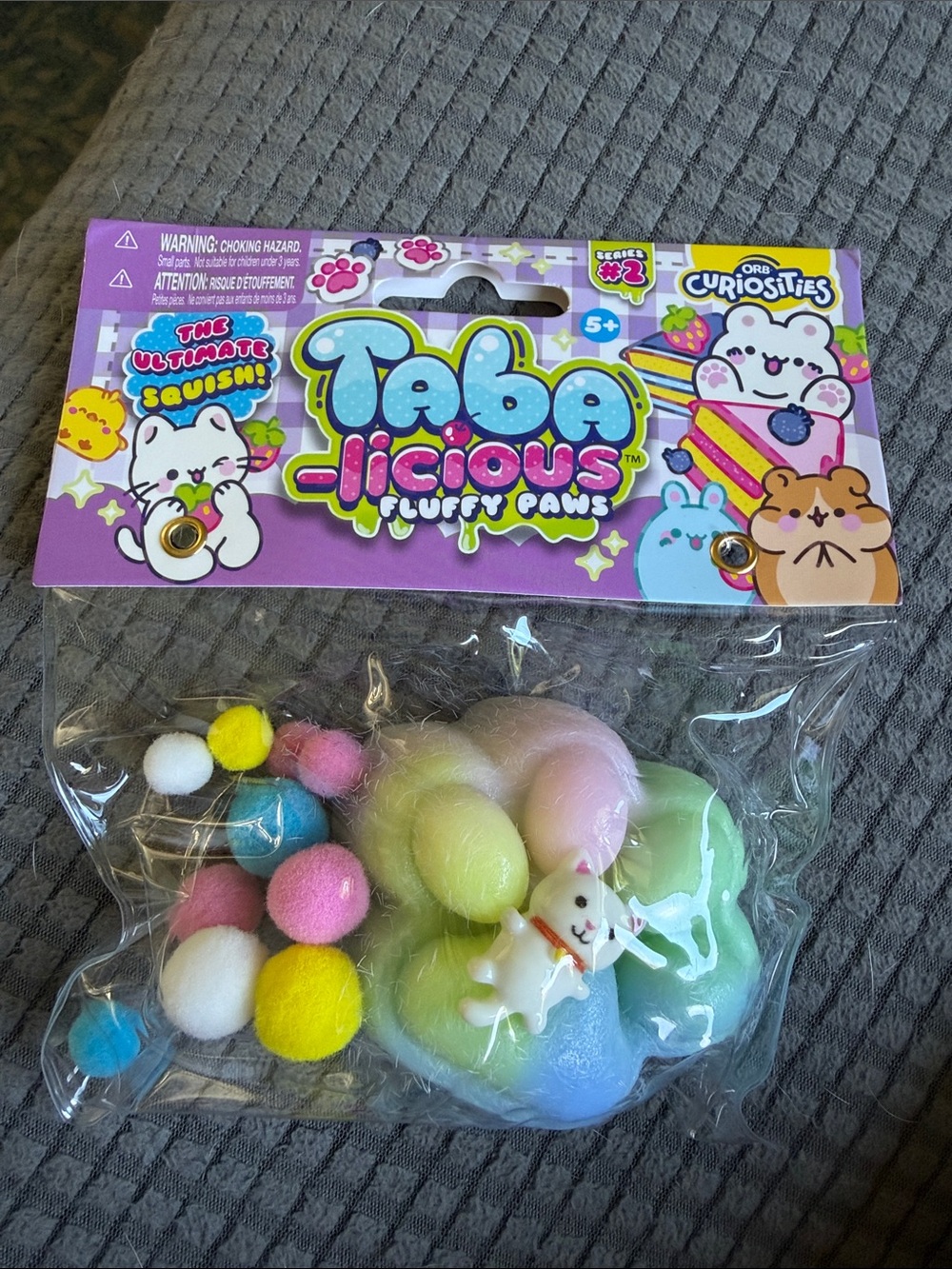 ORB Curiosities- TABA-licious Fluffy Paws (Multicolored) (NWT)